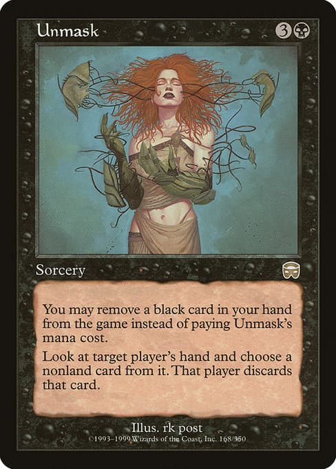 Unmask from Mercadian Masques (Rare)
