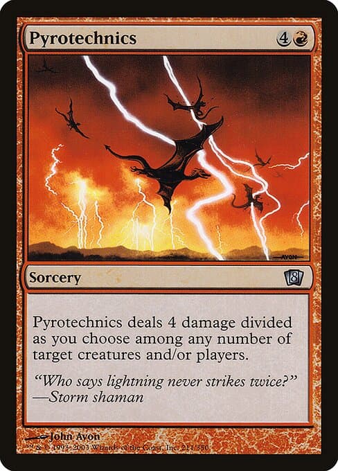 Pyrotechnics from Eighth Edition (Uncommon)