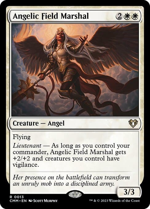 Angelic Field Marshal from Commander Masters (Rare)