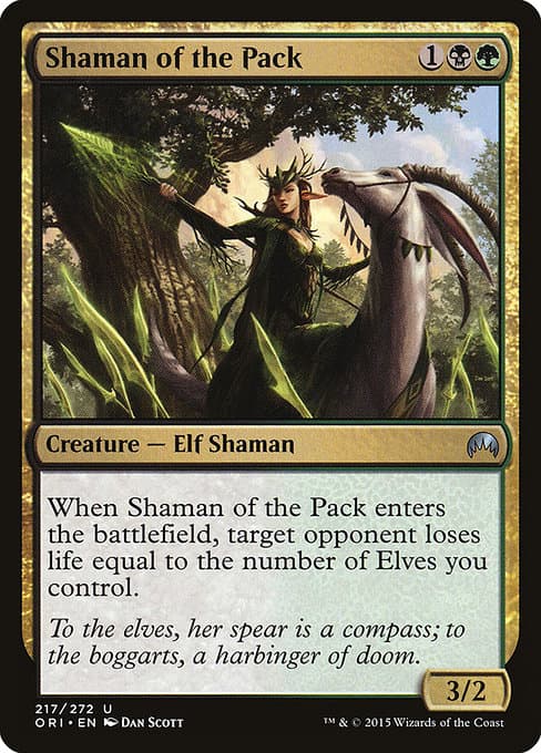 Shaman of the Pack from Magic Origins (Uncommon)