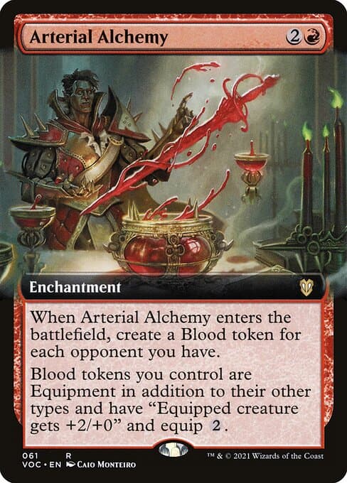 Arterial Alchemy from Crimson Vow Commander (Rare)