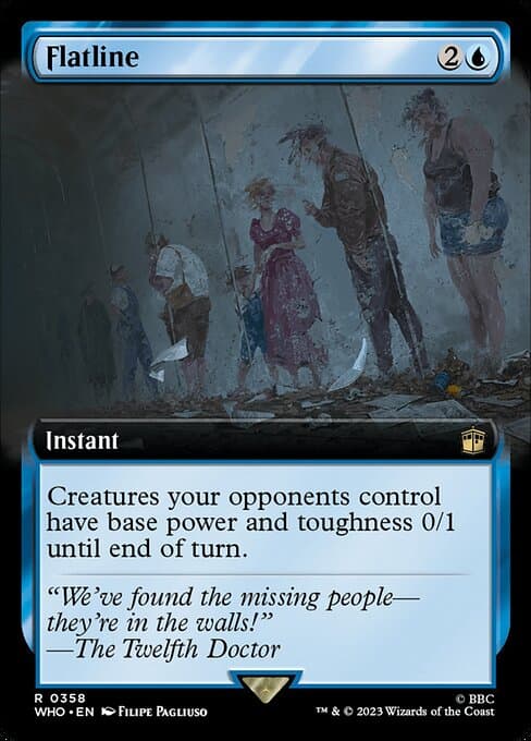 Flatline from Doctor Who (Rare)