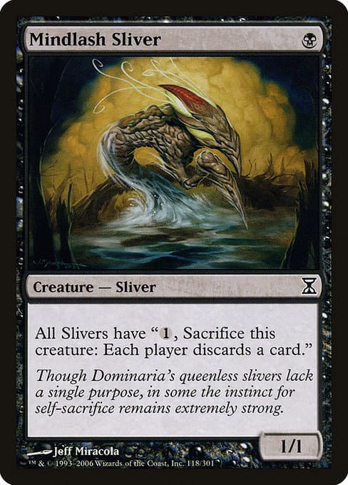 Mindlash Sliver from Time Spiral (Common)