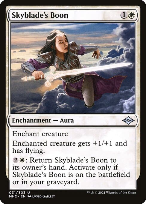 Skyblade's Boon from Modern Horizons 2 (Uncommon)