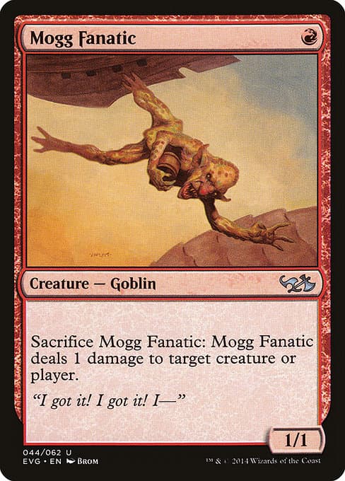 Mogg Fanatic from Duel Decks Anthology: Elves vs. Goblins (Uncommon)