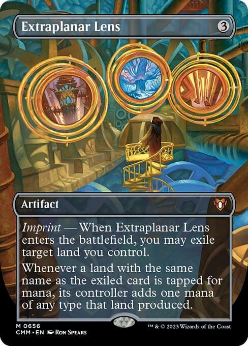 Extraplanar Lens from Commander Masters (Mythic)