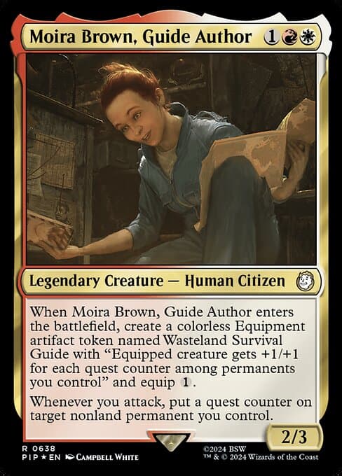 Moira Brown, Guide Author from Fallout (Rare)