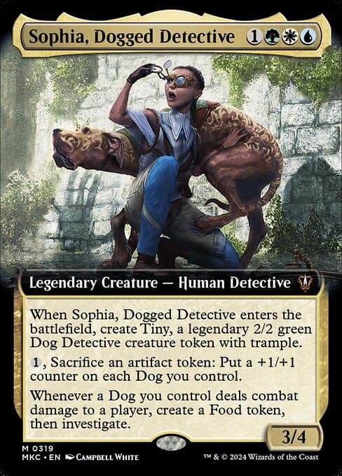 Sophia, Dogged Detective (Mythic)