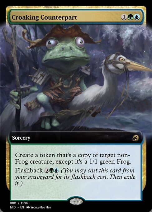 Croaking Counterpart from Magic Online Promos (Rare)