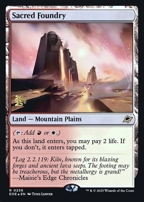 Sacred Foundry from Edge of Eternities Promos (Rare)