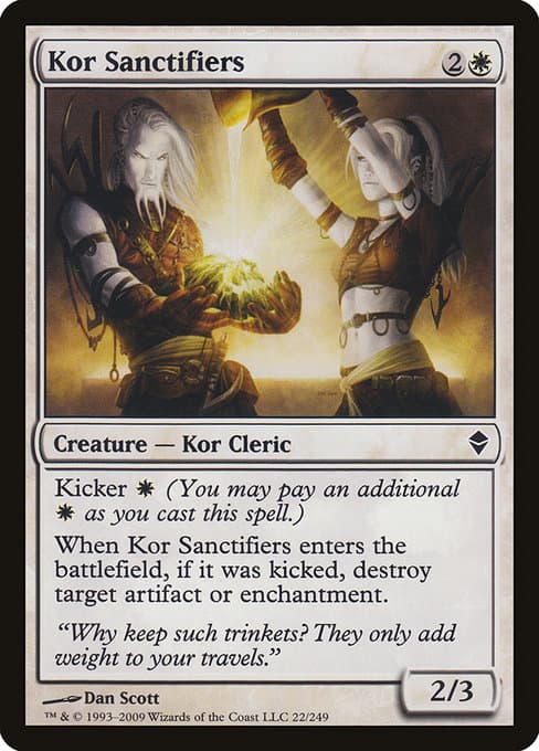 Kor Sanctifiers from Zendikar (Common)