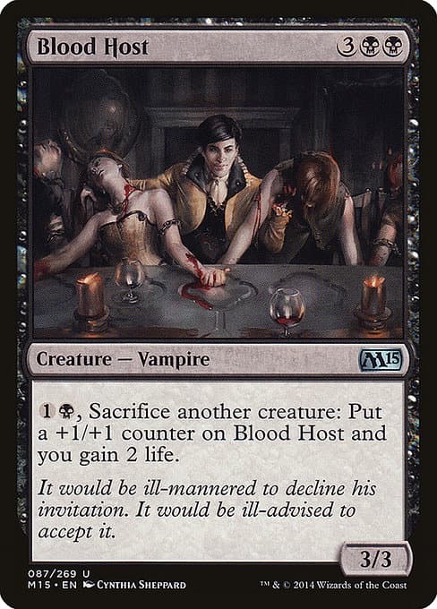 Blood Host from Magic 2015 (Uncommon)