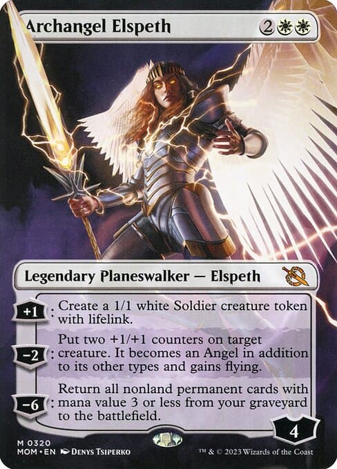 Archangel Elspeth from March of the Machine (Mythic)