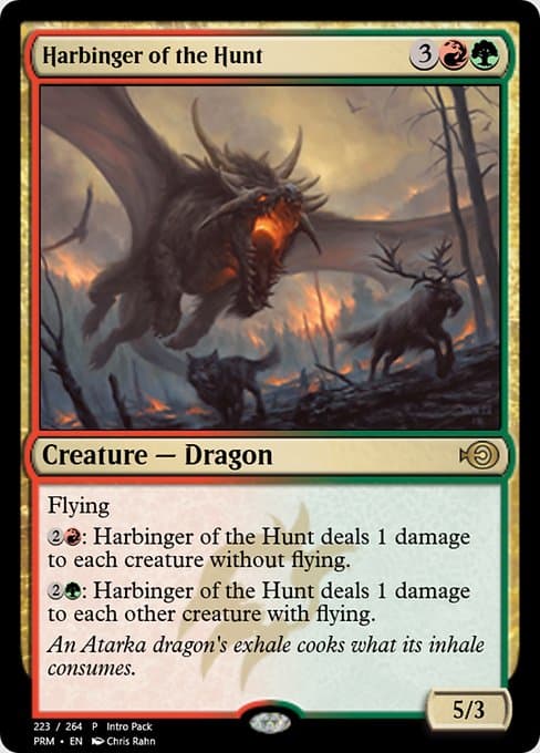 Harbinger of the Hunt from Magic Online Promos (Rare)