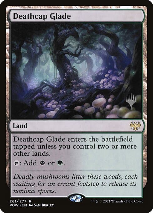 Deathcap Glade from Innistrad: Crimson Vow Promos (Rare)