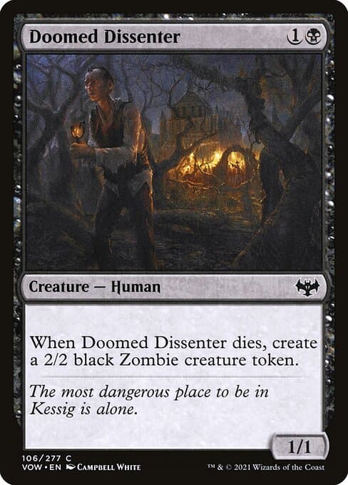 Doomed Dissenter from Innistrad: Crimson Vow (Common)