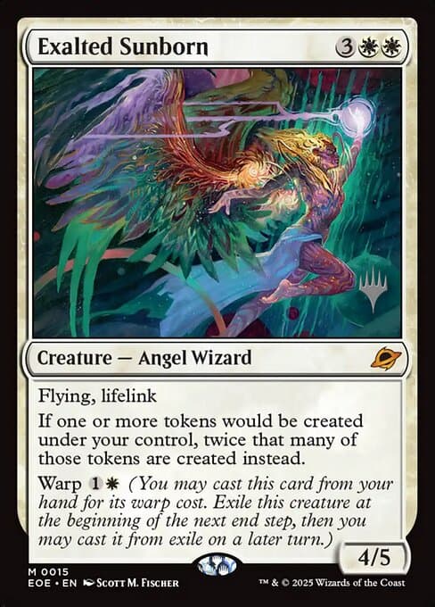 Exalted Sunborn from Edge of Eternities Promos (Mythic)