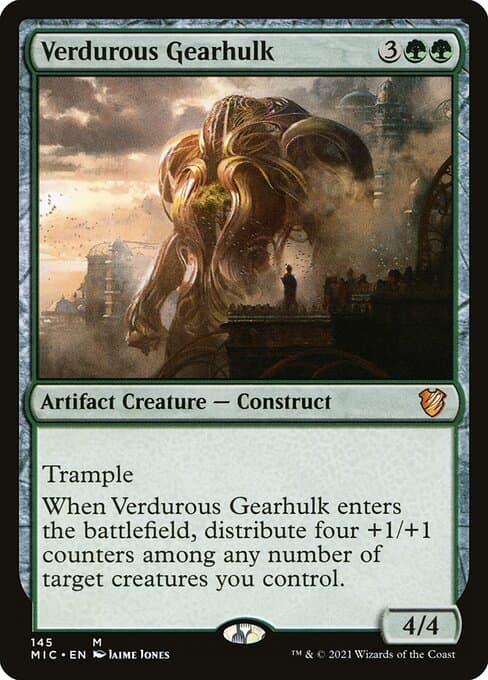 Verdurous Gearhulk from Midnight Hunt Commander (Mythic)