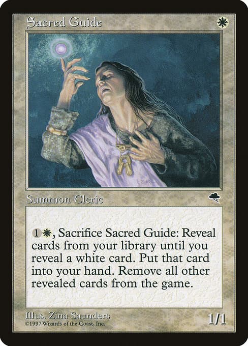 Sacred Guide from Tempest (Rare)