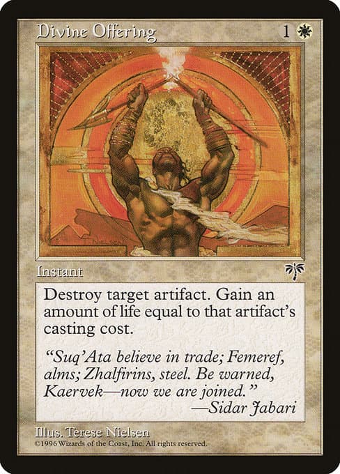 Divine Offering from Mirage (Common)