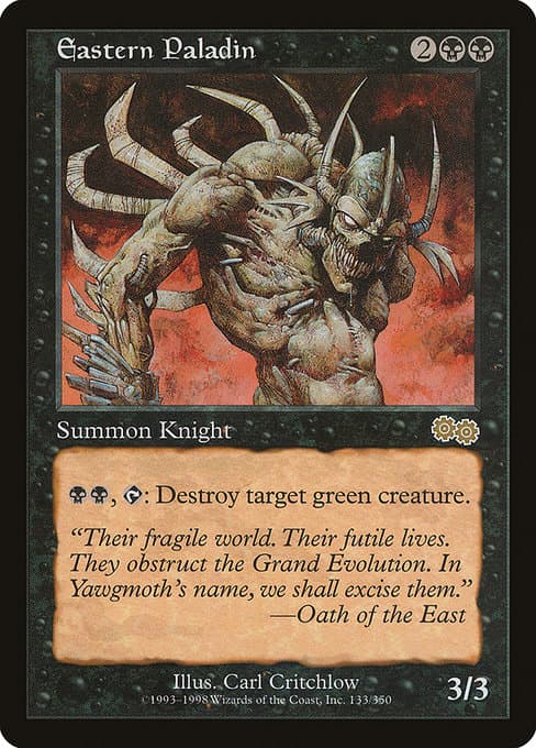 Eastern Paladin from Urza's Saga (Rare)