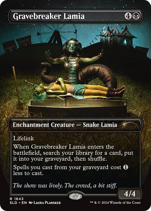 Gravebreaker Lamia from Secret Lair Drop (Rare)