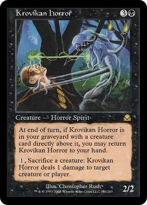 Krovikan Horror from Masters Edition II (Rare)