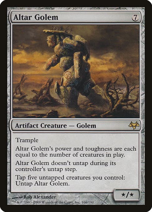 Altar Golem from Eventide (Rare)