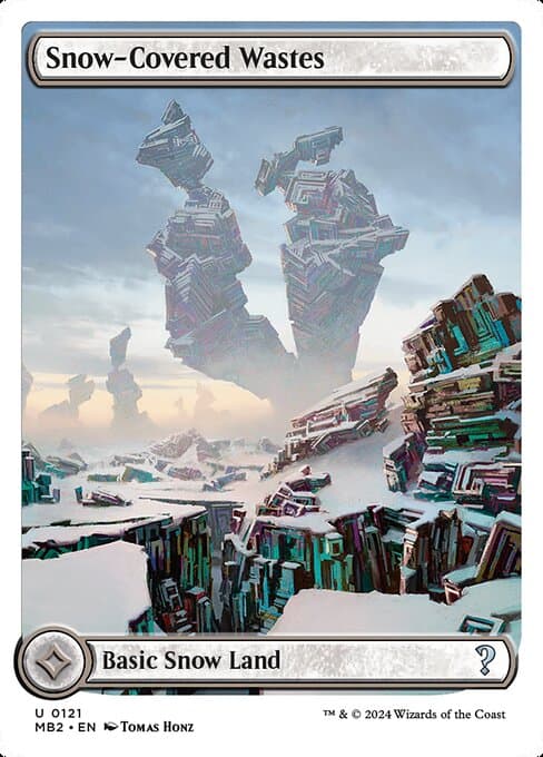 Snow-Covered Wastes from Mystery Booster 2 (Uncommon)