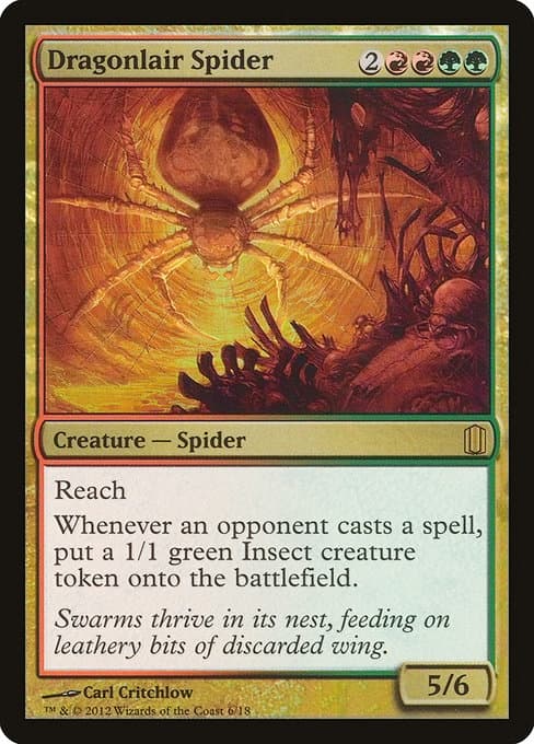 Dragonlair Spider from Commander's Arsenal (Rare)