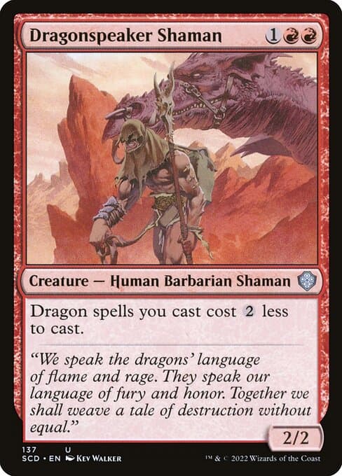 Dragonspeaker Shaman from Starter Commander Decks (Uncommon)