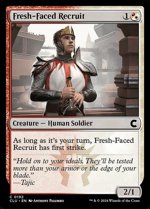 Fresh-Faced Recruit (Common)