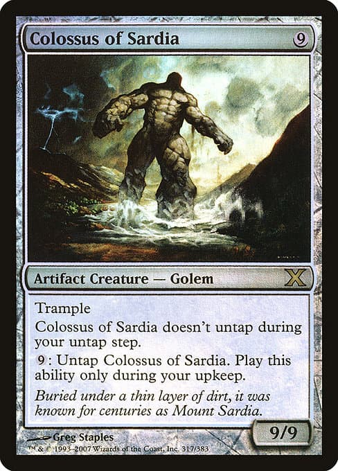 Colossus of Sardia from Tenth Edition (Rare)