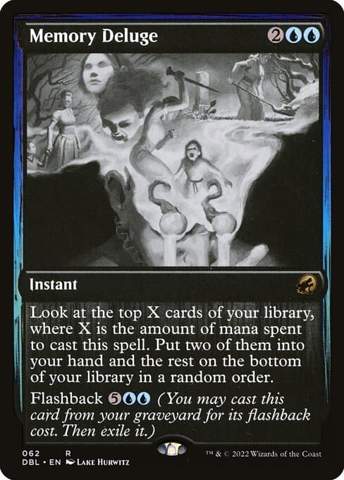 Memory Deluge from Innistrad: Double Feature (Rare)