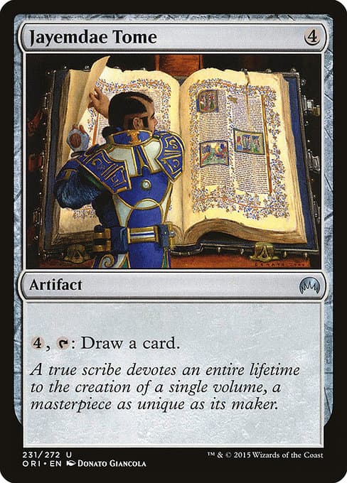 Jayemdae Tome from Magic Origins (Uncommon)