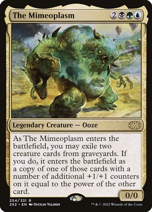 The Mimeoplasm from Double Masters 2022 (Rare)