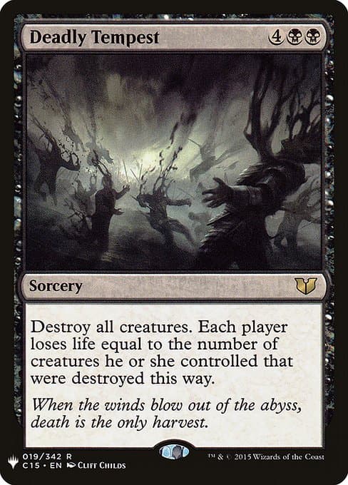 Deadly Tempest from The List (Rare)