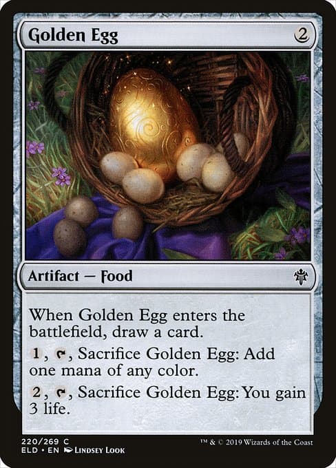 Golden Egg from Throne of Eldraine (Common)