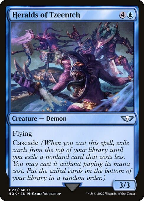 Heralds of Tzeentch (Uncommon)