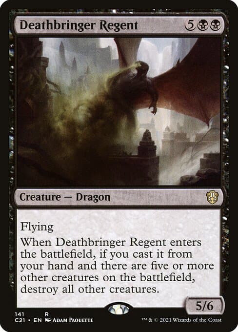 Deathbringer Regent from Commander 2021 (Rare)
