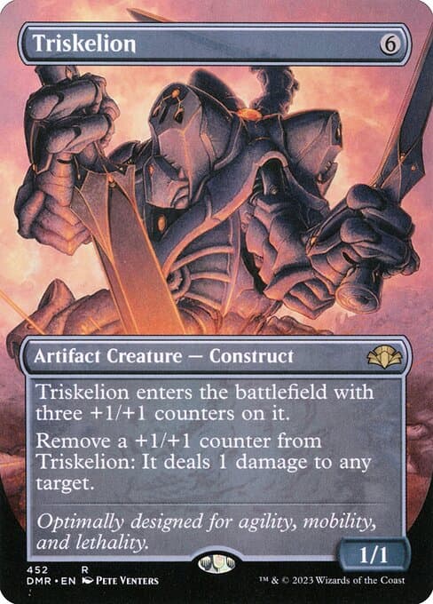 Triskelion from Dominaria Remastered (Rare)