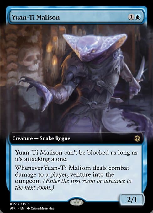 Yuan-Ti Malison from Magic Online Promos (Rare)