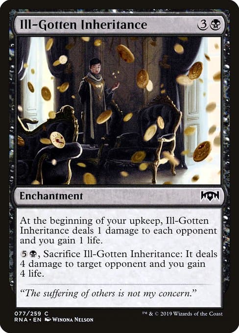Ill-Gotten Inheritance from Ravnica Allegiance (Common)