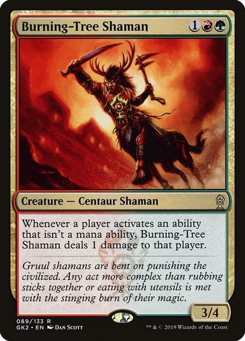 Burning-Tree Shaman (Rare)