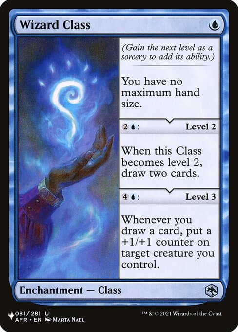 Wizard Class from The List (Uncommon)