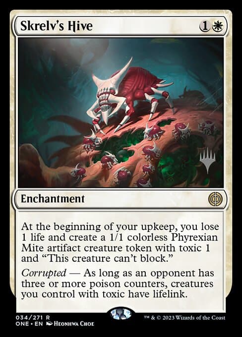 Skrelv's Hive from Phyrexia: All Will Be One Promos (Rare)