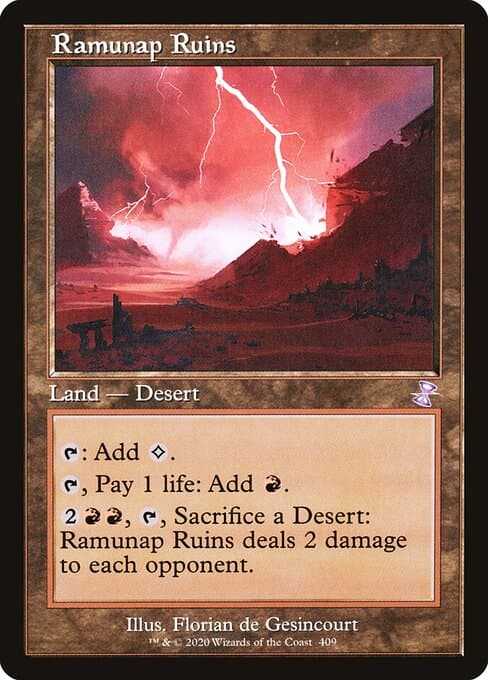 Ramunap Ruins from Time Spiral Remastered (Special)