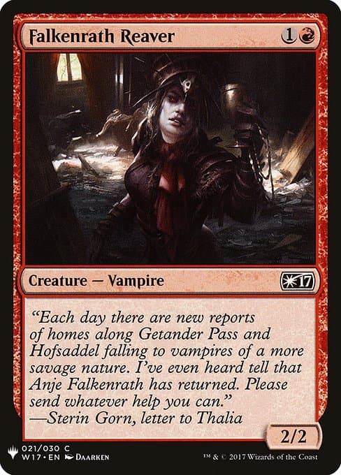 Falkenrath Reaver from The List (Common)
