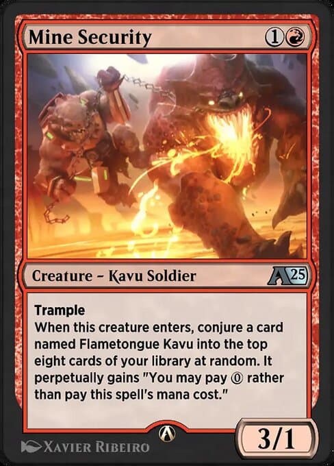 Mine Security (Uncommon)