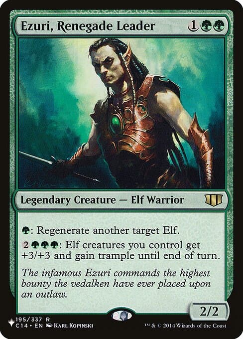 Ezuri, Renegade Leader from The List (Rare)